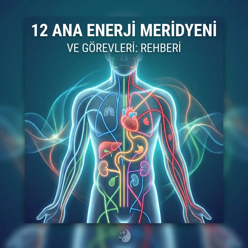 İnsan Vücudundaki 12 Ana Meridyen ve Görevleri: Biyoenerji ve Sağlık Rehberi